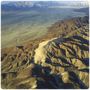 Astronaut Hill location on the Nazca Desert