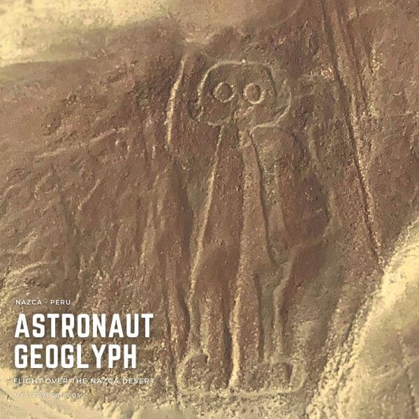 Astronaut Glyph on the Nazca Desert