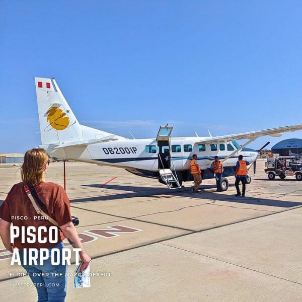 Nazca Lines Flights from Pisco Airport in southern Peru