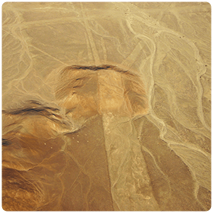 Three Pointed Trapezoid - Nazca Lines