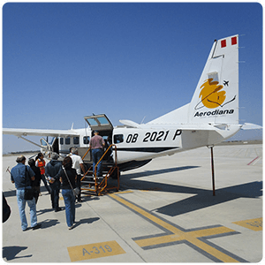 Nazca Lines Flight from Pisco Airport