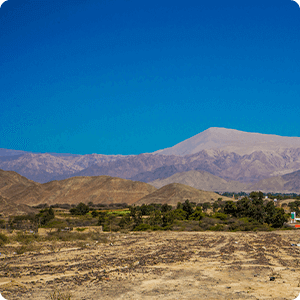 View of Cerro Blanco Dune of Nazca.