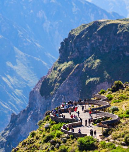 Visit to the Cruz del Condor.