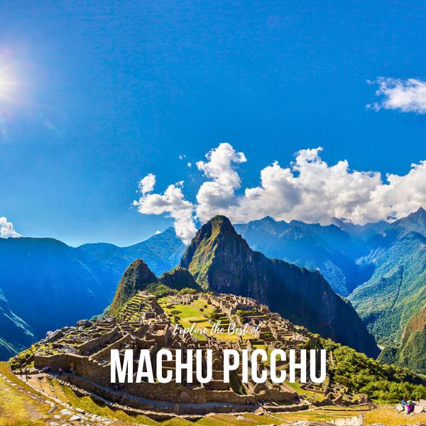 Guided tour to the Sanctuary of Machu Picchu.