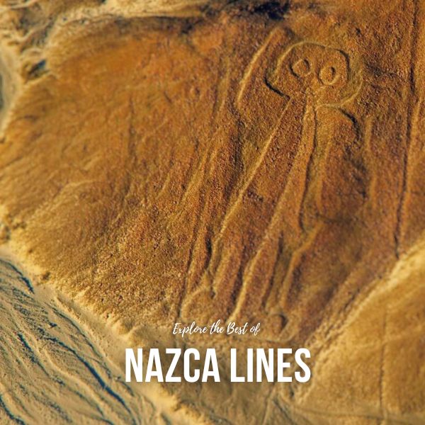 Flight over the world famous Nazca Desert.