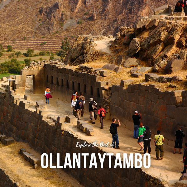 Visit to the Inca fortress of Ollantaytambo.