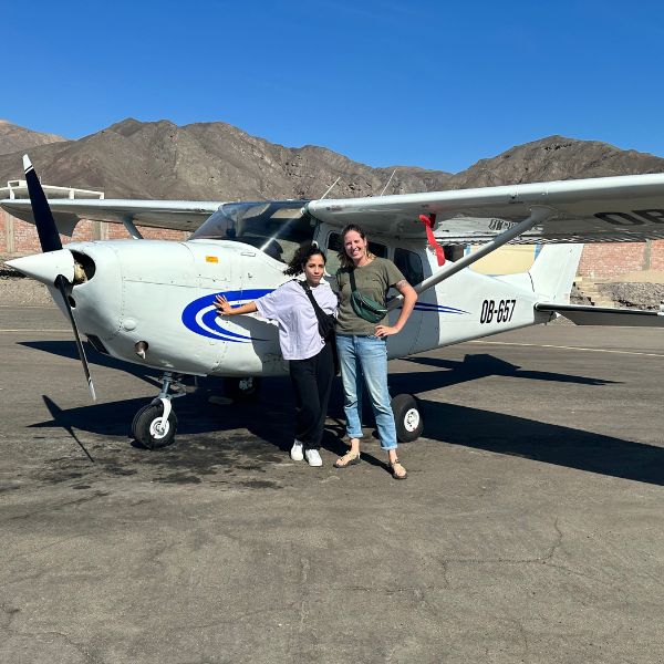 Cessna Airplane for the Nazca Lines Aerial Tour