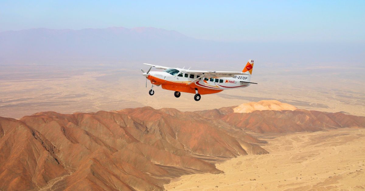 Nazca Lines Flight from Ica Airport