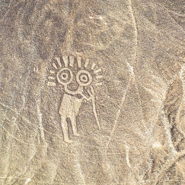 Palpa geoglyph seen on the Nazca Lines Full Day Trip