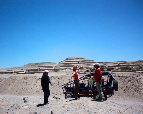 Visiting the Ruins of Cahuachi